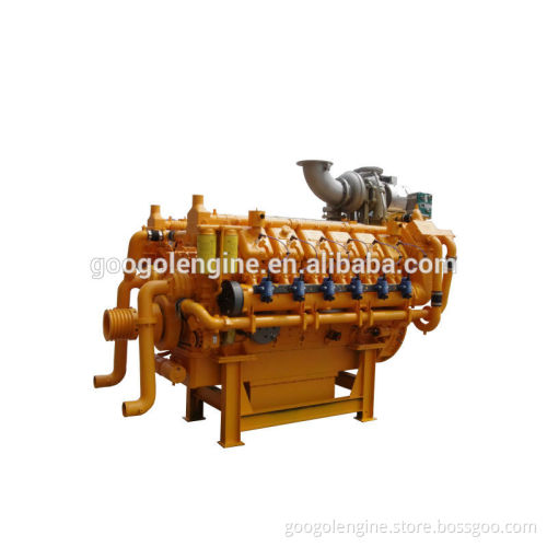 High Efficient Mixture Diesel Natural Gas Power Engines 1330kW